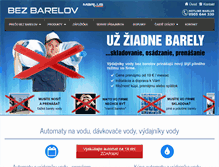 Tablet Screenshot of bez-barelov.sk